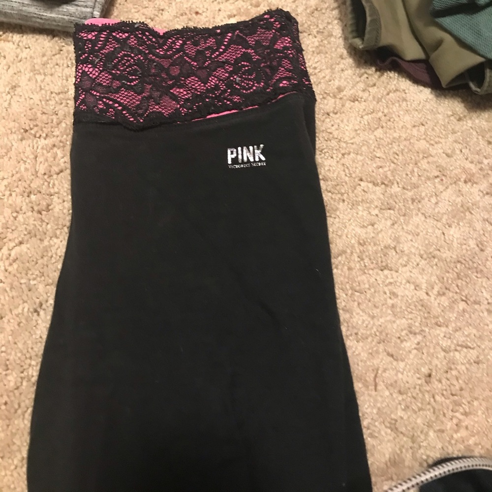 Pink leggings
